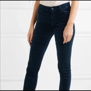 J Brand velvet pants
